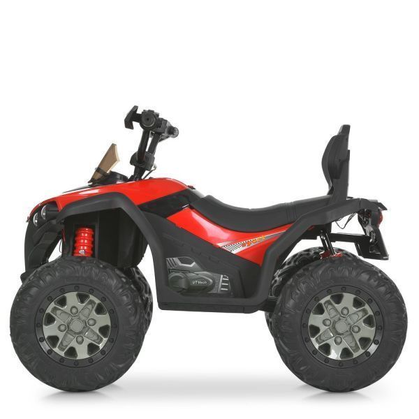 Квадроцикл M 6294EL-3 2мотори45W, 1акум12V9AH, EVA, MP3, USB, TF, BLUETOOTH, шкіра, музика, світло, червоний mp-331615 фото