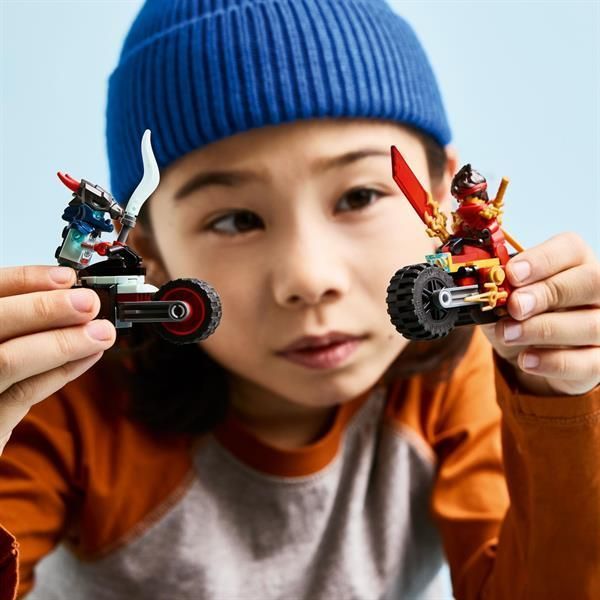 Конструктор LEGO NINJAGO Скоростная гонка Кая на мотоцикле 79 деталей afk-167860 фото
