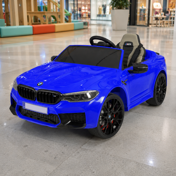 Детский электромобиль BMW M5 Bambi M 4791EBLR-4 синий, 2 мотора по 35W, EVA, кожа, MP3, USB, Bluetooth mp-268446 фото