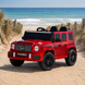 Дитячий електромобіль Джип Mercedes-AMG G 63 / G-Class Гелендваген M 6343EBLRS-3 червоний, 4 мотори по 35W, MP3, Bluetooth, EVA, шкіра, автофарбування mp-346376 фото 5