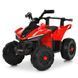 Дитячий квадроцикл M 6378EL-3 червоний, 2 мотори по 25W, EVA, шкіра, Bluetooth, світло, музика mp-348105 фото 1