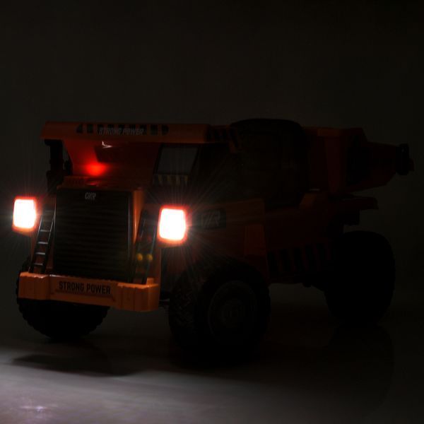 Дитячий електромобіль Вантажівка JS 3198 EBLR-1, самоскид, білий mp-294733 фото