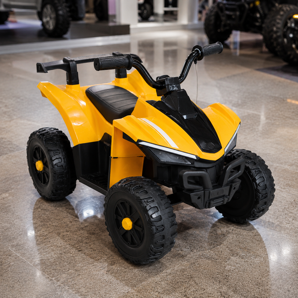 Детский квадроцикл M 6378EL-7 оранжевый, 2 мотора по 25W, EVA, кожа, Bluetooth, свет, музыка mp-348106 фото