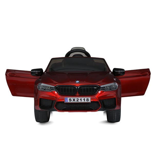 Дитячий електромобіль BMW M5 Bambi M 4791EBLRS-3 червоний, автофарбування, 2 мотори по 35W, EVA, шкіра, MP3, USB, Bluetooth mp-293694 фото