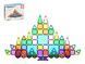 Магнітний конструктор PicassoTiles Mini Diamond Series Set, 100 деталей bab-396295 фото 1
