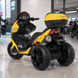 Детский мотоцикл BMW C650GT Bambi M 4852EL-6 желтый, 2 мотора по 35W, EVA, кожа, MP3, Bluetooth mp-275458 фото 4
