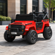 Детский электромобиль Джип Jeep Wrangler M 6287EBLR-3 двухместный красный, 4 мотора по 45W, EVA, кожа, Bluetooth mp-332244 фото 16