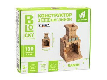 Конструктор з міні-цеглинок BLOCKY Камін Strateg 31025 bab-304020 фото