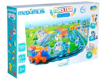 Конструктор Майстер 4К Залізна дорога 120 елементів Maximus 5211 bab-963897 фото