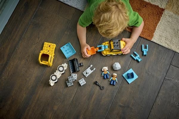 Конструктор LEGO DUPLO Town 3-в-1 Строительная техника 22 Детали afk-186494 фото