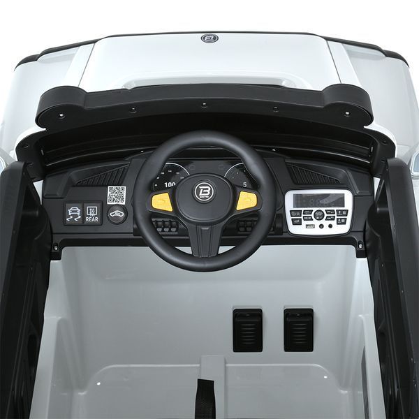 Дитячий електромобіль Джип Bambi M 5821 EBLR-1 (24V) Jeep, білий mp-297590 фото