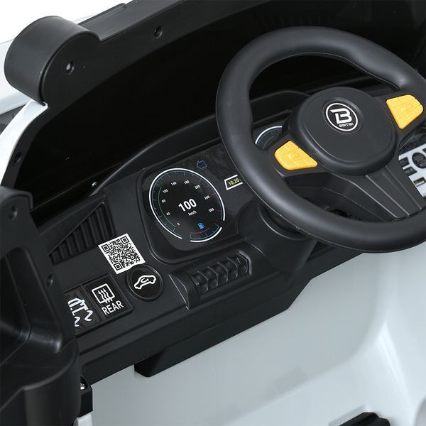 Дитячий електромобіль Джип Bambi M 5821 EBLR-1 (24V) Jeep, білий mp-297590 фото