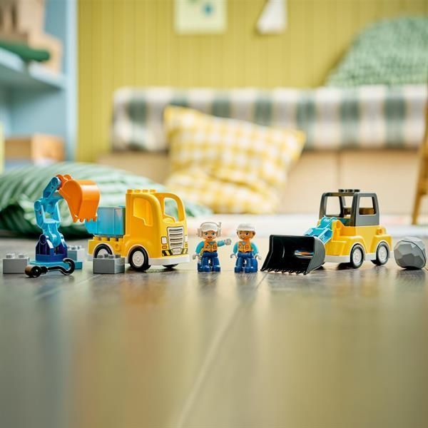 Конструктор LEGO DUPLO Town 3-в-1 Строительная техника 22 Детали afk-186494 фото