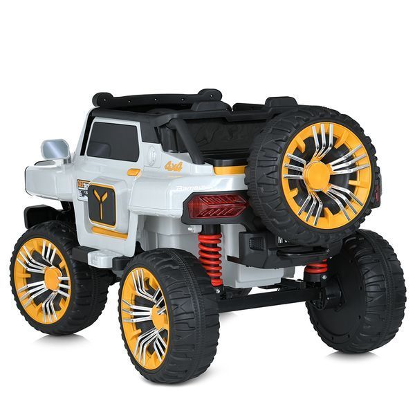 Дитячий електромобіль Джип Bambi M 5821 EBLR-1 (24V) Jeep, білий mp-297590 фото