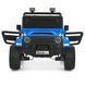 Детский электромобиль Джип Jeep Wrangler M 6287EBLR-4 двухместный синий, 4 мотора по 45W, EVA, кожа, Bluetooth mp-332245 фото 2