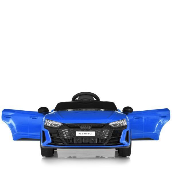 Дитячий електромобіль Audi RS e-tron GT M 4938EBLR-4 синій, 2 мотори по 30W, EVA, шкіряне сидіння, MP3, USB, TF, Bluetooth mp-338915 фото