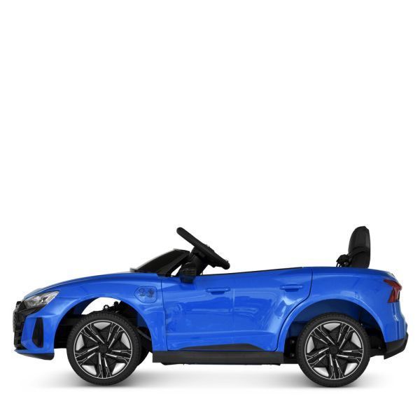 Дитячий електромобіль Audi RS e-tron GT M 4938EBLR-4 синій, 2 мотори по 30W, EVA, шкіряне сидіння, MP3, USB, TF, Bluetooth mp-338915 фото