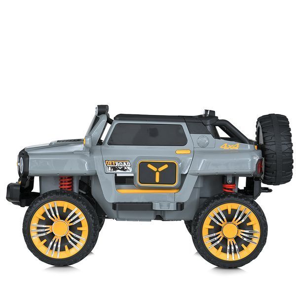 Дитячий електромобіль Джип Bambi M 5821 EBLR-11 (24V) Jeep, сірий mp-297591 фото