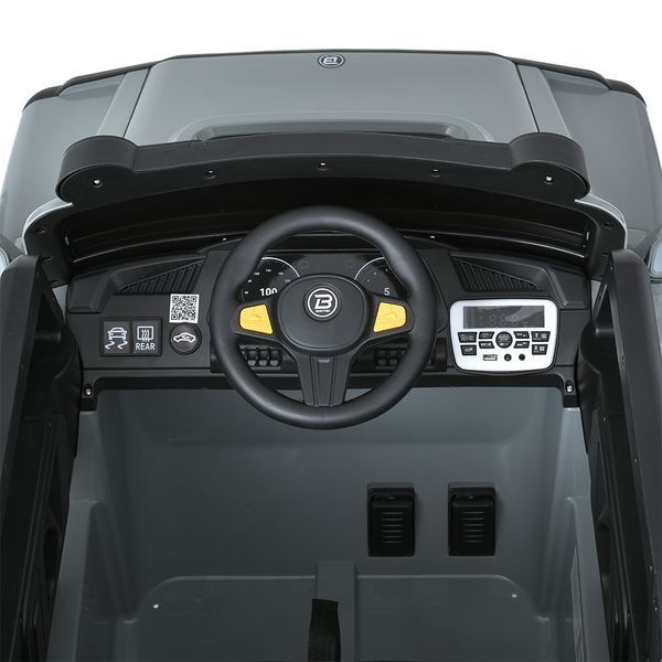 Дитячий електромобіль Джип Bambi M 5821 EBLR-11 (24V) Jeep, сірий mp-297591 фото