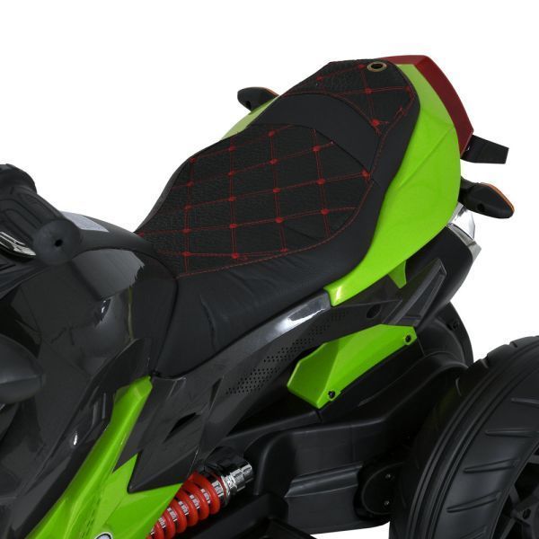Детский мотоцикл BMW K1300S Bambi M 4274EL-5, зеленый, 2 мотора по 35W, EVA, кожа, MP3, USB, TF mp-338693 фото
