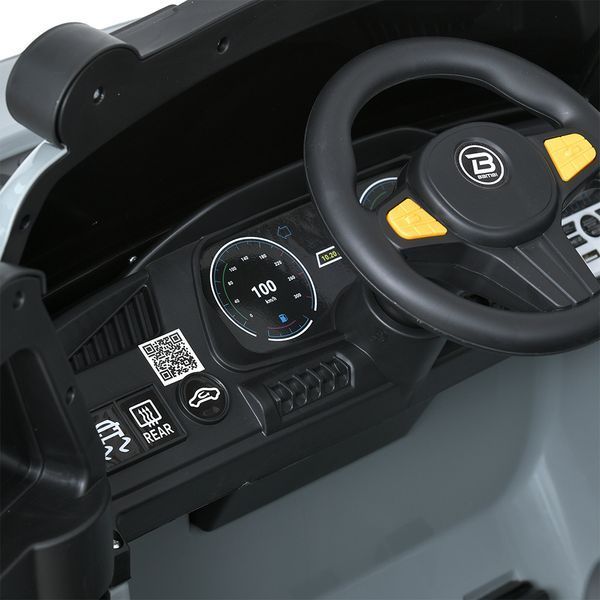 Дитячий електромобіль Джип Bambi M 5821 EBLR-11 (24V) Jeep, сірий mp-297591 фото