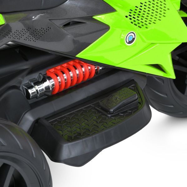Детский мотоцикл BMW K1300S Bambi M 4274EL-5, зеленый, 2 мотора по 35W, EVA, кожа, MP3, USB, TF mp-338693 фото