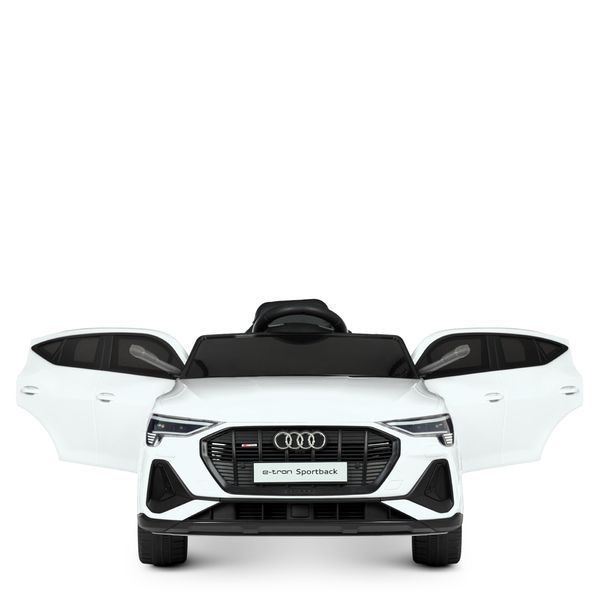 Дитячий електромобіль Джип Audi Q8 e-tron Sportback Bambi M 4806EBLR-1 білий, 2 мотори по 30W, EVA, шкіра, MP3, USB, Bluetooth mp-266103 фото