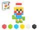 Магнітний конструктор PicassoTiles Pixel Building Cubes, 50 деталей bab-396297 фото 1