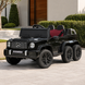 Дитячий електромобіль Джип Mercedes-AMG G 63 6x6 Гелендваген M 6344EBLRS-2, 6 моторів по 35W, EVA, шкіра, MP3, USB, TF, Bluetooth, чорний, автофарбування mp-346389 фото 7
