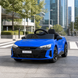 Дитячий електромобіль Audi RS e-tron GT M 4938EBLR-4 синій, 2 мотори по 30W, EVA, шкіряне сидіння, MP3, USB, TF, Bluetooth mp-338915 фото 7