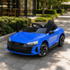 Дитячий електромобіль Audi RS e-tron GT M 4938EBLR-4 синій, 2 мотори по 30W, EVA, шкіряне сидіння, MP3, USB, TF, Bluetooth mp-338915 фото 1