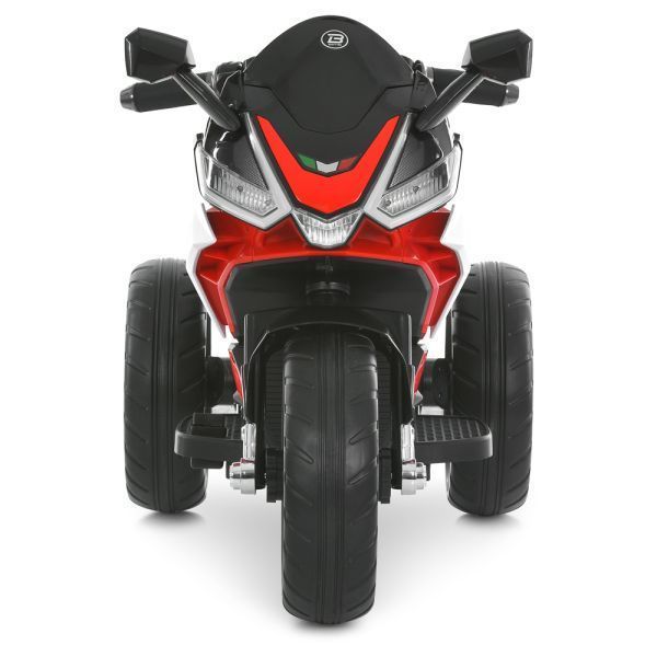 Дитячий мотоцикл Kawasaki Ninja M 6267EL-3 червоний, 2 мотори по 35W, EVA, шкіра, Bluetooth mp-332256 фото