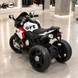 Дитячий мотоцикл Kawasaki Ninja M 6267EL-3 червоний, 2 мотори по 35W, EVA, шкіра, Bluetooth mp-332256 фото 6