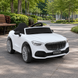 Дитячий електромобіль Mercedes Bambi M 4864 EBLR-1, білий, 2 мотори по 35W, MP3, USB, EVA, шкіряне сидіння mp-275650 фото 1