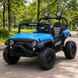Детский электромобиль Джип Багги UTV Speedy Adventure M 6206EBLR-4 двухместный, 4 мотора по 45W, EVA, кожа, Bluetooth, MP3, USB, синий mp-315897 фото 3