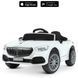 Дитячий електромобіль Mercedes Bambi M 4864 EBLR-1, білий, 2 мотори по 35W, MP3, USB, EVA, шкіряне сидіння mp-275650 фото 10