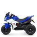 Детский мотоцикл Yamaha YZF-R1 Bambi M 4840 AL-4 синий, 2 мотора по 25W, резиновые колеса, кожа, MP3 mp-270164 фото 8