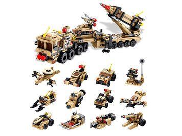 Конструктор військовий Транспорт 12в1 633011 549 деталей bab-193058 фото