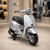 Дитячий мотоцикл Vespa Primavera M 6288EL-11-2, 1 мотор 45W, EVA, шкіра, MP3, Bluetooth, сіро-чорний mp-332286 фото