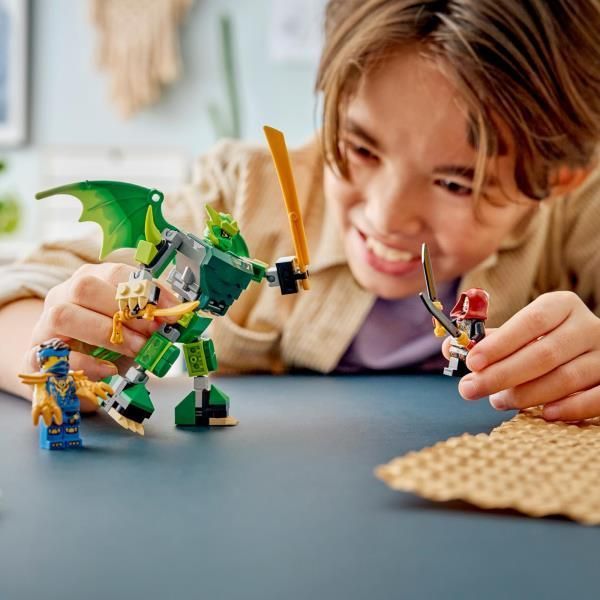 Конструктор LEGO&reg; NINJAGO&reg; Боевой набор робота Дракона Ллойда, 81 деталь afk-186957 фото