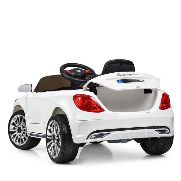 Детский электромобиль Bambi M 3981 EBLR-1 Mercedes S63 AMG, белый mp-249671 фото