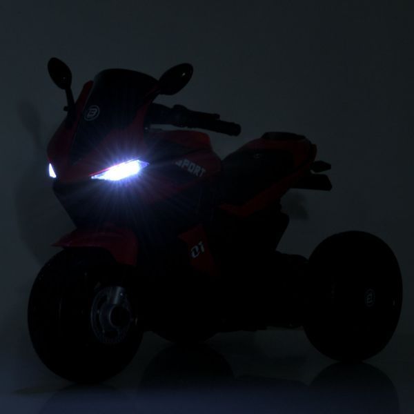 Дитячий мотоцикл Ducati Bambi Racer M 4454ELR-4 синій, з пультом керування, 2 мотори по 35W, EVA, шкіра, MP3/USB/TF mp-338696 фото