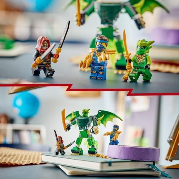 Конструктор LEGO&reg; NINJAGO&reg; Боевой набор робота Дракона Ллойда, 81 деталь afk-186957 фото