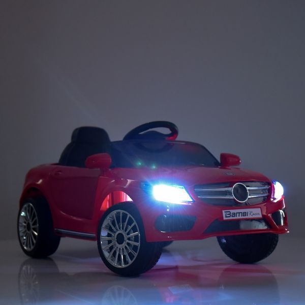 Детский электромобиль Bambi M 3981 EBLR-1 Mercedes S63 AMG, белый mp-249671 фото
