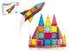 Магнітний конструктор PicassoTiles Magnetic Building Blocks, 36 деталей bab-396299 фото 1