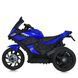 Дитячий мотоцикл Ducati Bambi Racer M 4454ELR-4 синій, з пультом керування, 2 мотори по 35W, EVA, шкіра, MP3/USB/TF mp-338696 фото 6