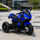 Дитячий мотоцикл Ducati Bambi Racer M 4454ELR-4 синій, з пультом керування, 2 мотори по 35W, EVA, шкіра, MP3/USB/TF mp-338696 фото 1