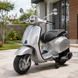 Дитячий мотоцикл Vespa Primavera M 6288EL-11-2, 1 мотор 45W, EVA, шкіра, MP3, Bluetooth, сіро-чорний mp-332286 фото 5