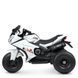 Дитячий мотоцикл Yamaha YZF-R1 Bambi M 4840 AL-1 білий, 2 мотори по 25W, гумові колеса, шкіра, MP3 mp-270455 фото 8