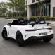 Дитячий електромобіль Mercedes-AMG GT R Roadster M 6313EBLR-1 білий, двомісний, 4 мотори по 200W, EVA, шкіра, MP3, Bluetooth mp-339068 фото 5